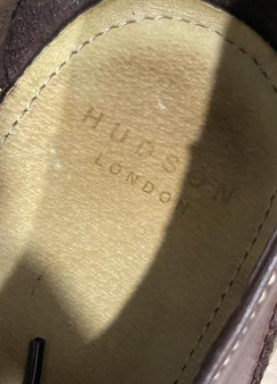 Кожаные туфли бренд  hudson london6 фото