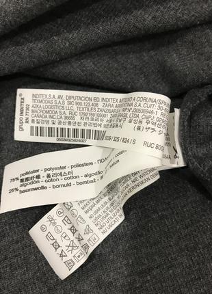 Zara мягкий серый свитер 2