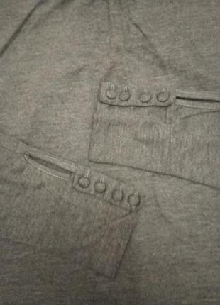 Сірий светр під шийку, водолазка3 фото