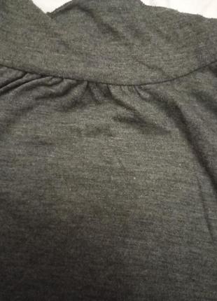 Сірий светр під шийку, водолазка6 фото