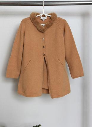 Avon celli кашеміровий комплект топ + кардиган з натуральним коміром