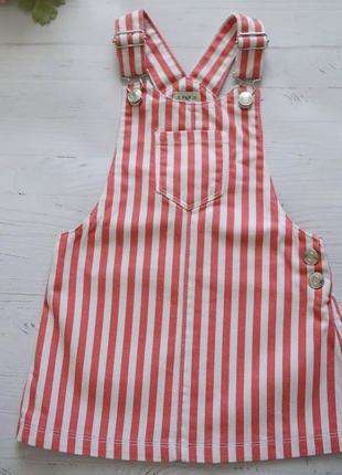 Джинсовый сарафанчик f&f