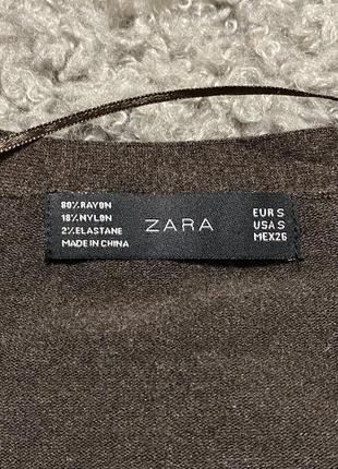 Кофта кардіган жіноча класична на гудзиках з кишенями светр від zara2 фото