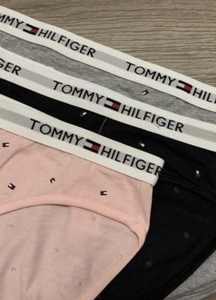 Женские трусики tommy hilfiger (набор из 3 трусиков) р. l/g (l/12/40-xl/14/42).2 фото