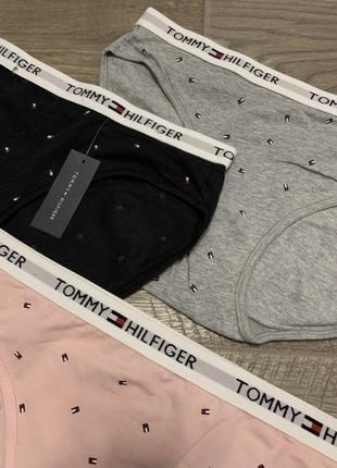 Женские трусики tommy hilfiger (набор из 3 трусиков) р. l/g (l/12/40-xl/14/42).6 фото