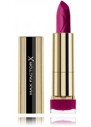 Помада для губ увлажняющая max factor colour elixir moisture lipstick 135 pure plum