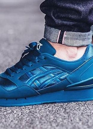 Asics gel-atlanis legion blue, найяскравіші чоловічі кросівки, оригінал