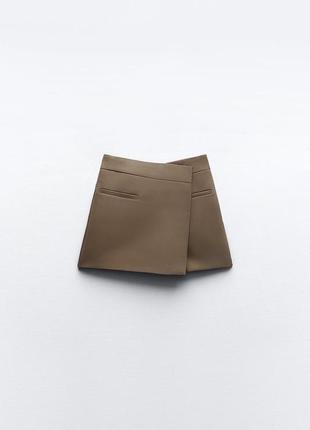 Асимметричная юбка -шорты6 фото