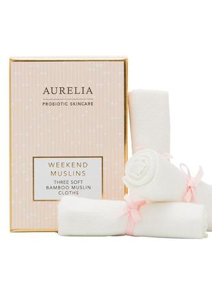 Ніжна тонка серветка для очищення й вмивання aurelia weekend muslin (1 шт.)