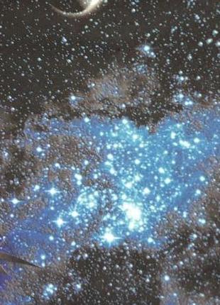 Фирменные модные лосины леггинсы принт галактика divided h&m8 фото