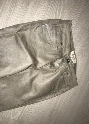 Джинси золотисті etam jeans3 фото