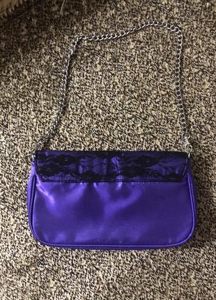 Клатч, сумочка oriflame purple lace bag3 фото