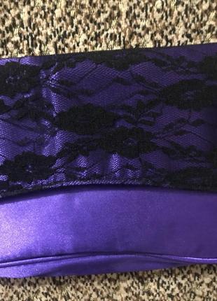 Клатч, сумочка oriflame purple lace bag8 фото