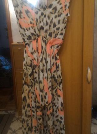 Сарафан женский новый,леопард