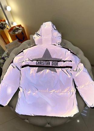 Брендовая куртка пуховик в стиле dior alps3 фото