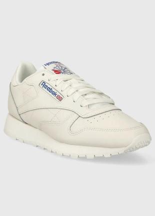 Кожаные кроссовки reebok classic classic leather