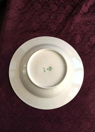 Тарілка велика глибока 24 см, ссср коростень