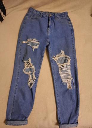 Рваные джинсы cropp denim3 фото