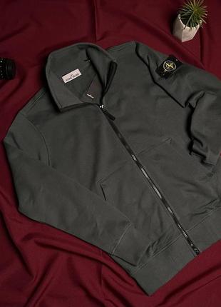 Преміальна кофта stone island military casual джемпер стон айленд5 фото