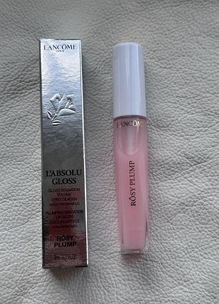 Lancome блеск для губ l’absolu gloss rosy plump