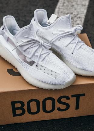 Кроссовки adidas yeezy boost 350 white milk1 фото