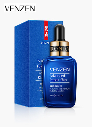 Сироватка для обличчя venzen hyaluronic acid moisture hydrating solution 30мл з гиалуронкой