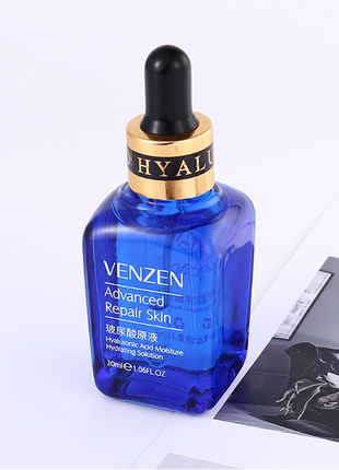 Сыворотка для лица venzen hyaluronic acid moisture hydrating solution 30мл с гиалуронкой4 фото