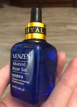 Сыворотка для лица venzen hyaluronic acid moisture hydrating solution 30мл с гиалуронкой8 фото