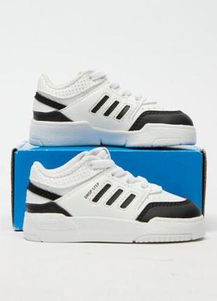 Дитячі кросівки adidas originals drop step low infant1 фото