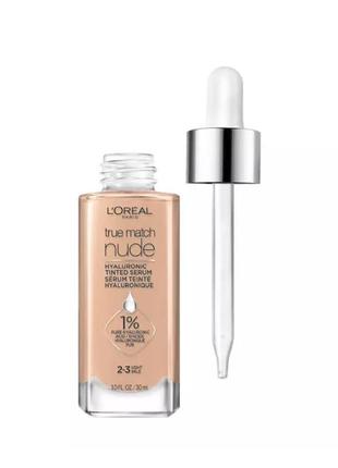 Loreal true match nude тонирующая сироватка 2-3 light 30мл1 фото