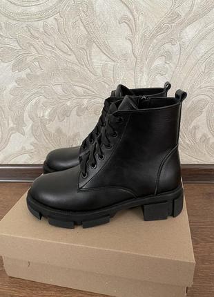 Зимові або осінні ботінки шкіра україна