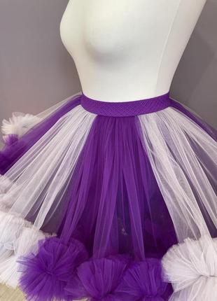 Юбка для принцессы!юбка американка, облачко, упаковка, юбка из фатина.3 фото