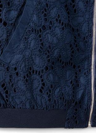 Стильный блузон-жакет с цветочной вышивкой на молнии от tchibo (германия)  40 евро=46-484 фото