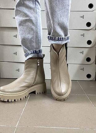 Натуральная кожа замша все размеры много цветов ботинки деми зима