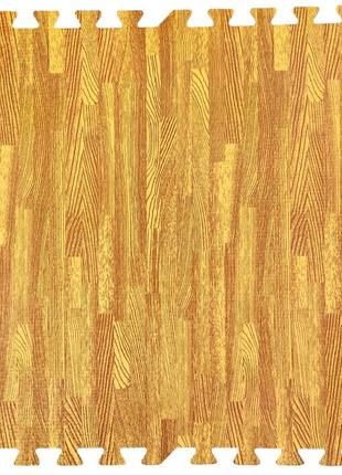 Пол пазл - модульное напольное покрытие 600x600x10мм золотое дерево (мр2) sw-00000022