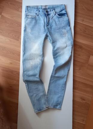 P&amp;b джинсы с потертостями2 фото