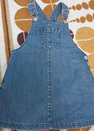 Джинсовый сарафан
