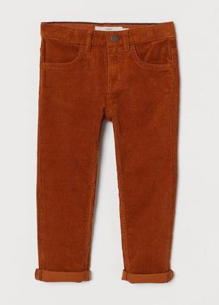 Стильные вельветовые штаны, джинсы h&m 1,5-3 года