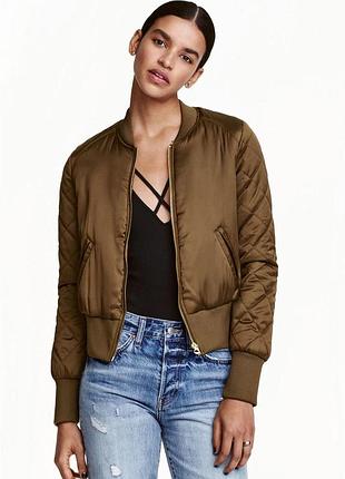 Куртка бомбер h&m