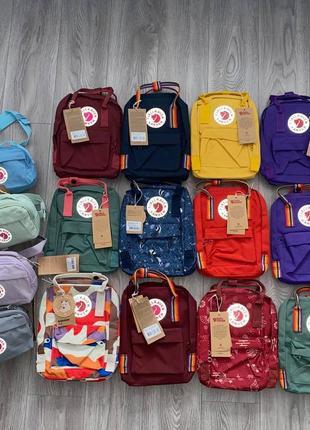 Акция! рюкзак fjallraven kanken mini 7л фьялравен канкен мини3 фото