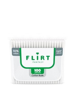 Ватні палички fantasy flirt 100 шт. в zip упаковці (3800213300822)