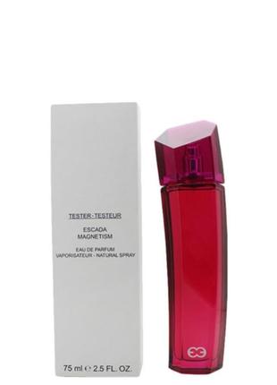 Оригинал escada magnetism 75 ml tester ( эскада магнетизм ) парфюмированная вода