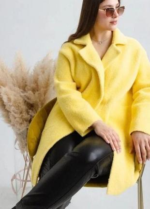 Пальто альпака оверсайз летучая мышь турция 🇹🇷