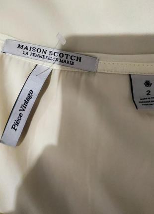 475.неверного качества футболка-блуза стильного премиум бренда из нидерландов maison scotch5 фото