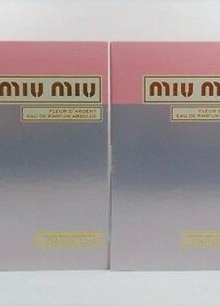 Miu miu fleur d'orient absolue💥original 3 мл распив затест отливант2 фото