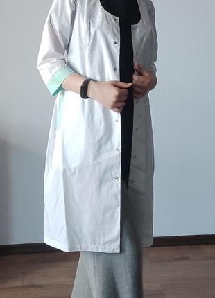 Медичний халат + шапочка1 фото