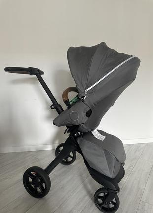 Прогулянкова коляска stokke xplory x modern grey5 фото