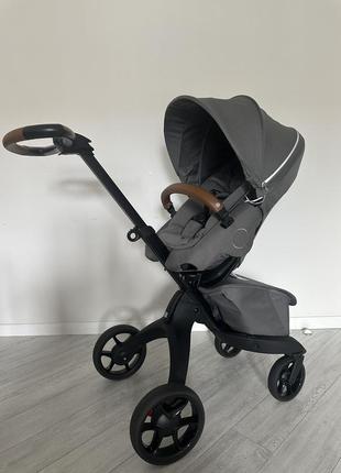 Прогулянкова коляска stokke xplory x modern grey6 фото