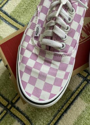 Vans authentic в шашечку8 фото