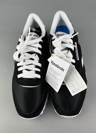 Фирменные кожаные кроссовки reebok classic nylon4 фото